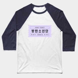 ARMY ticket Baseball T-Shirt